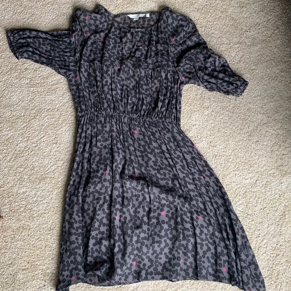 boden red polka dot dress